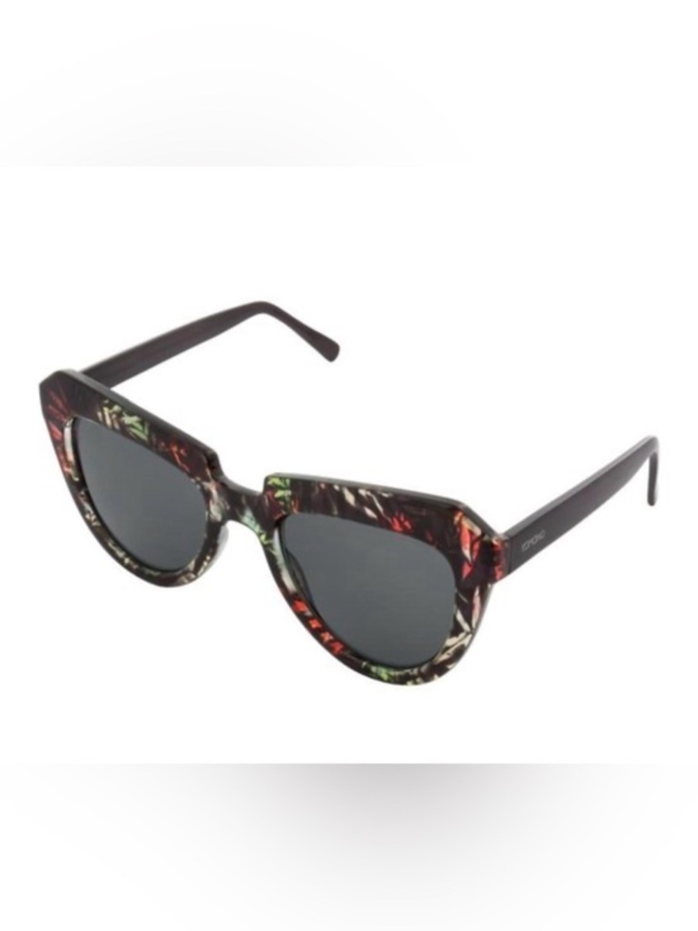 KOMONO sunglasses Stella Fern print cat eye (NEW)